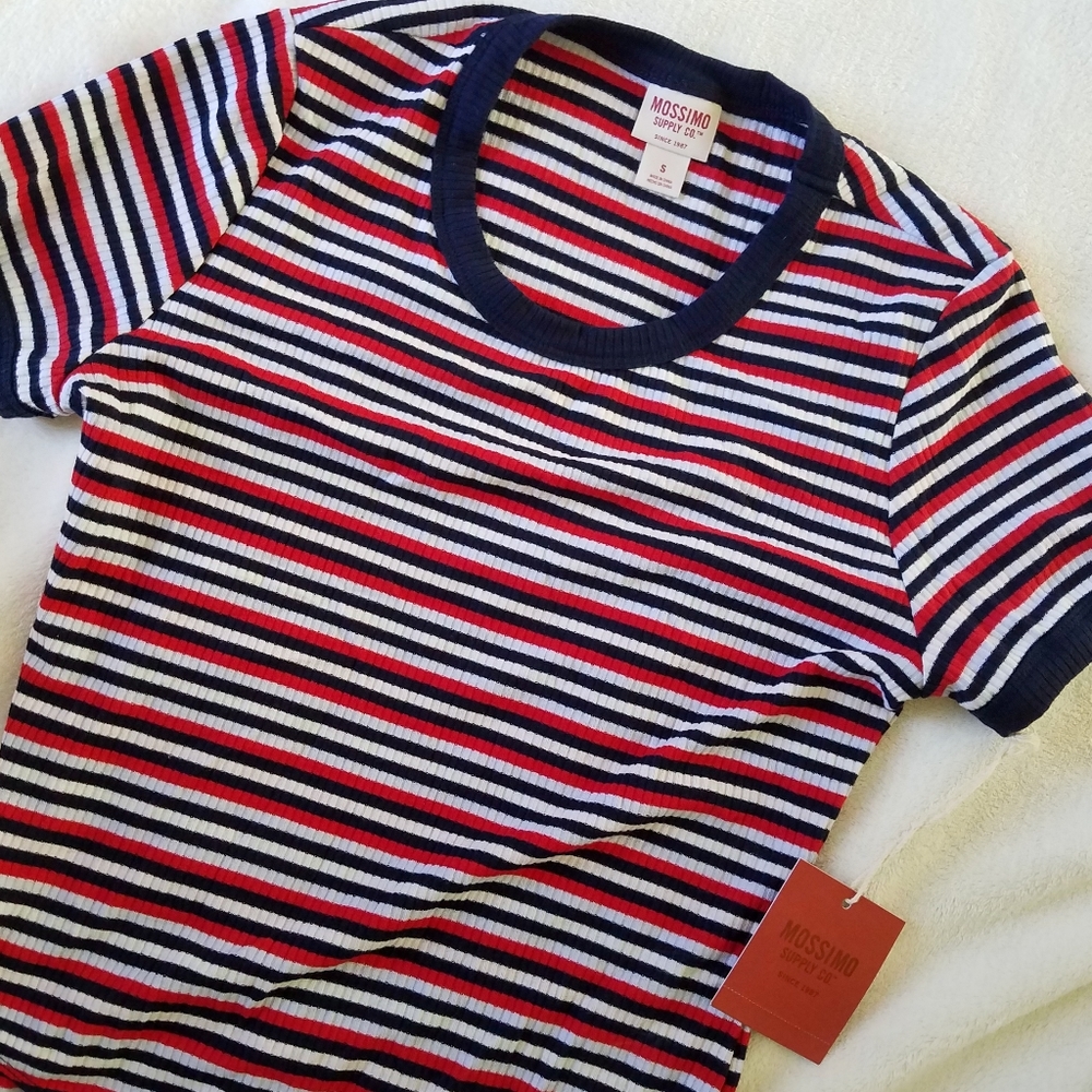 NWT Mossimo striped bodysuit
